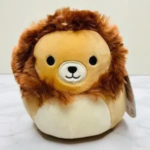 Squishmallows Official 8 Inch Francis The Lion Plush - Kellytoy Firefighter Collectible